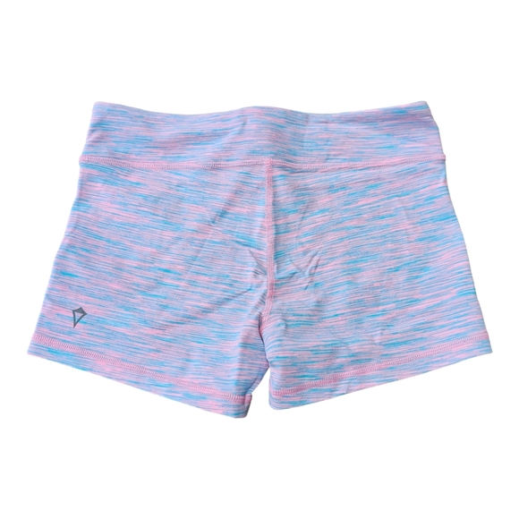 IVIVVA By Lululemon Girls Reversible Space Dye Rhythmic Boogie Shorts Sz 14 EUC - Picture 4 of 4